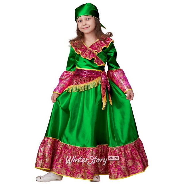 Карнавальный цыганский костюм для ребенка