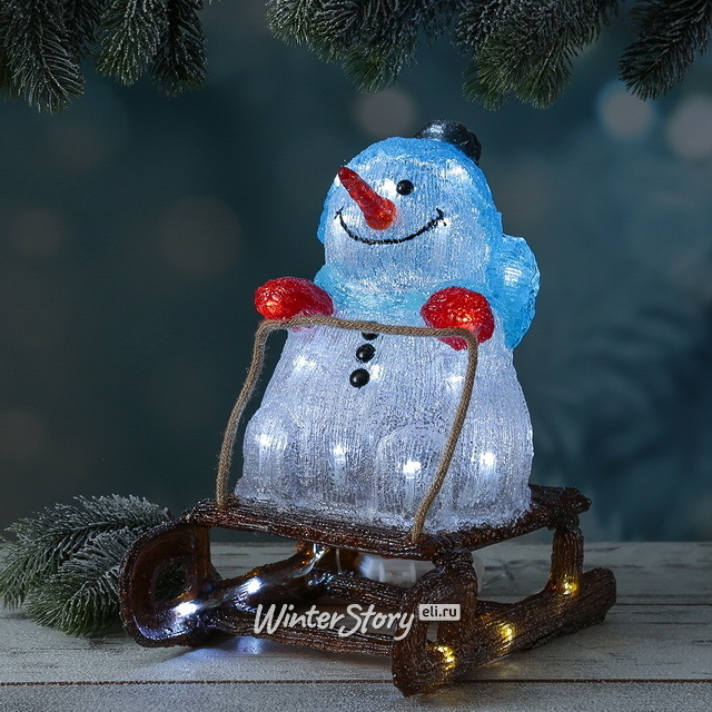 Елочная игрушка из лампочки Снеговик № - купить в Украине на kormstroytorg.ru