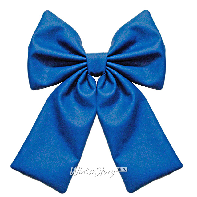 real blue ribbon bow