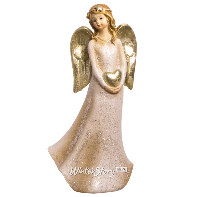 Статуэтка Ангел Шарлотта с серебряными крыльями фото