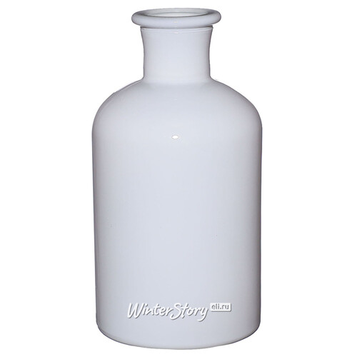 Стеклянная ваза Argento 12 см белая Ideas4Seasons