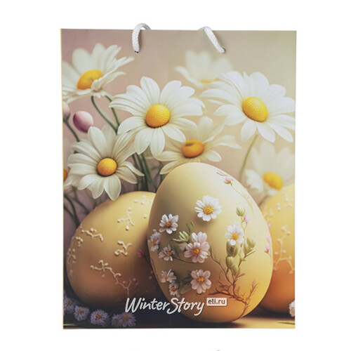 Подарочный пакет Daisy Easter 34 см Koopman