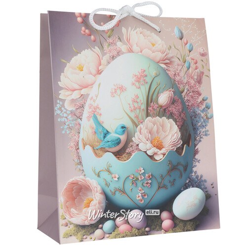 Подарочный пакет Easter Bird 23 см Koopman