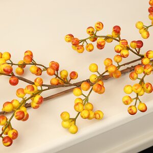 Декоративная гирлянда Berries Westerio 180 см оранжевая Edelman фото 2