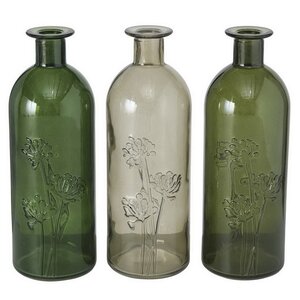 Набор стеклянных ваз Landette Botaniko 21 см, 3 шт Boltze фото 7