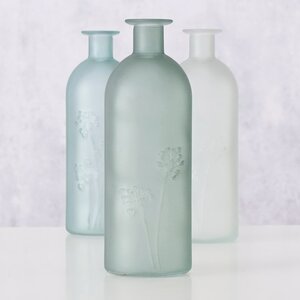 Набор стеклянных ваз Cardene Botaniko 21 см, 3 шт Boltze фото 2