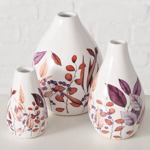 Набор керамических ваз Rosamel 8-12 см, 3 шт Boltze фото 2