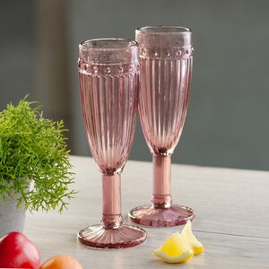 Бокал для шампанского Шамберте 170 мл розовый, стекло Koopman фото 2