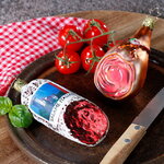 Стеклянная елочная игрушка Колбаска Italien Salami 11 см, подвеска