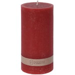 Декоративная свеча Рикардо 14*7 см красная
