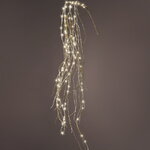 Светящаяся ветка-лиана Corre Gold 70 см, 120 теплых белых микро LED ламп, IP20