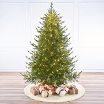 Искусственная елка с огоньками Лесная Симфония 240 см, 660 теплых белых ламп, ЛИТАЯ 100%