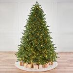 Искусственная елка с гирляндой Византийская 210 см, 460 теплых белых ламп, ЛИТАЯ 100%