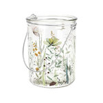 Подвесной стеклянный подсвечник Maurice - Луговые цветы 10 см