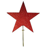 Макушка Звезда 90 см красная, пеноплекс